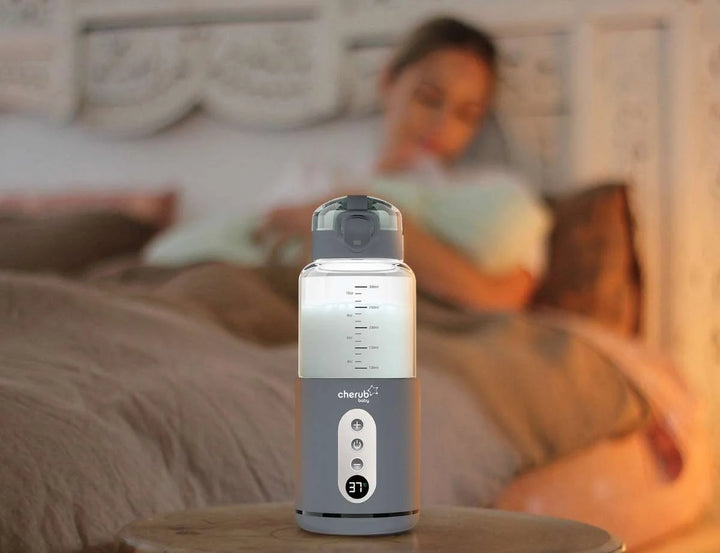 Cherub Baby ANYWHERE PORTABLE BOTTLE WARMER PRO - SLATE