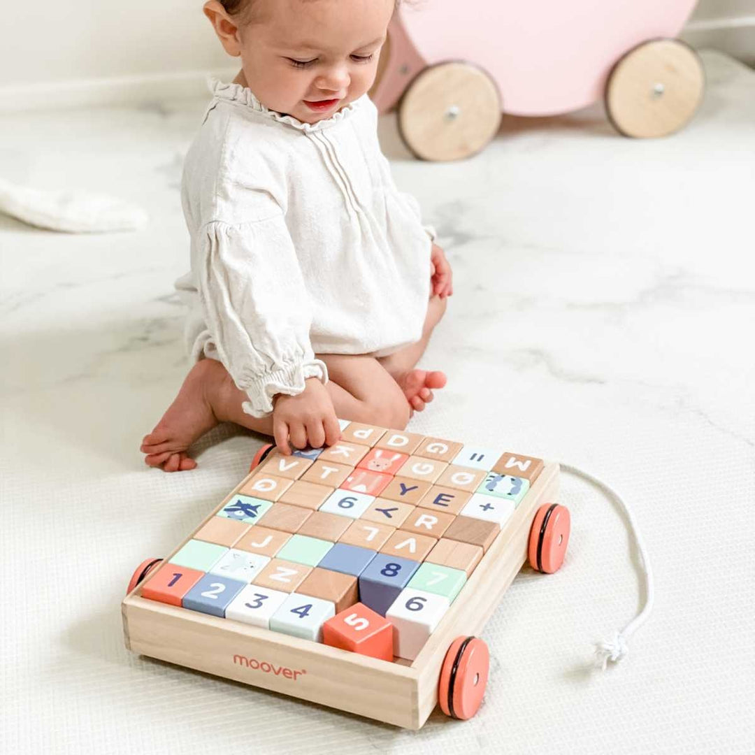 Moover Toys Essentials Block Wagon