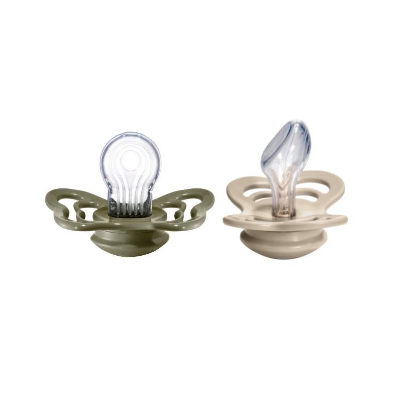 BIBS Couture|Silicone-Vanilla/Olive