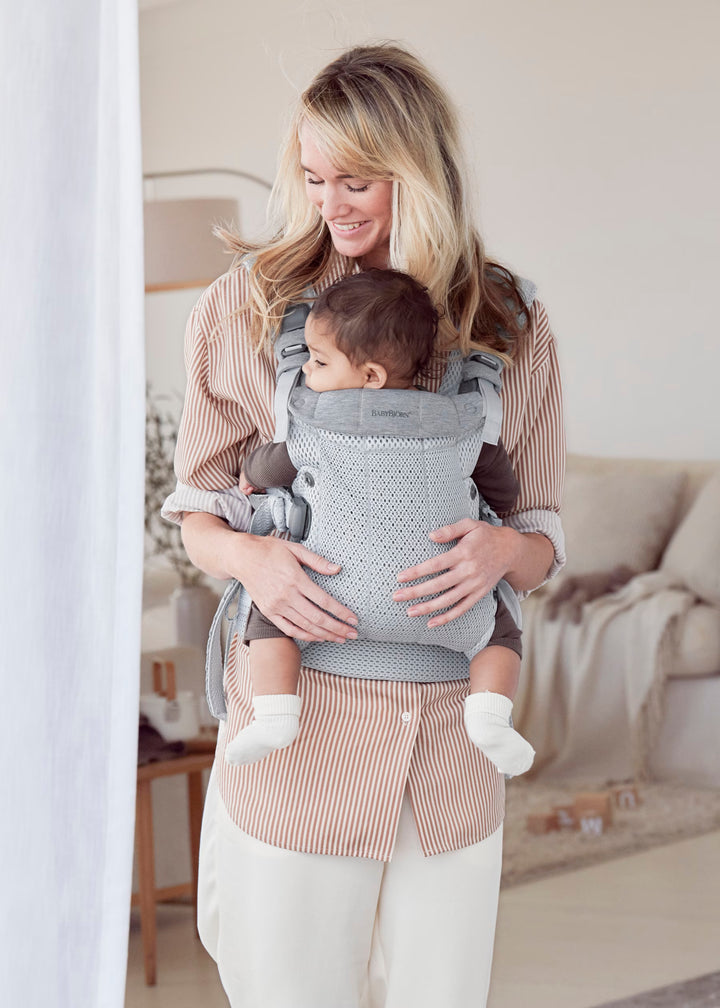 BabyBjorn Baby Carrier Harmony - 3D mesh, Silver