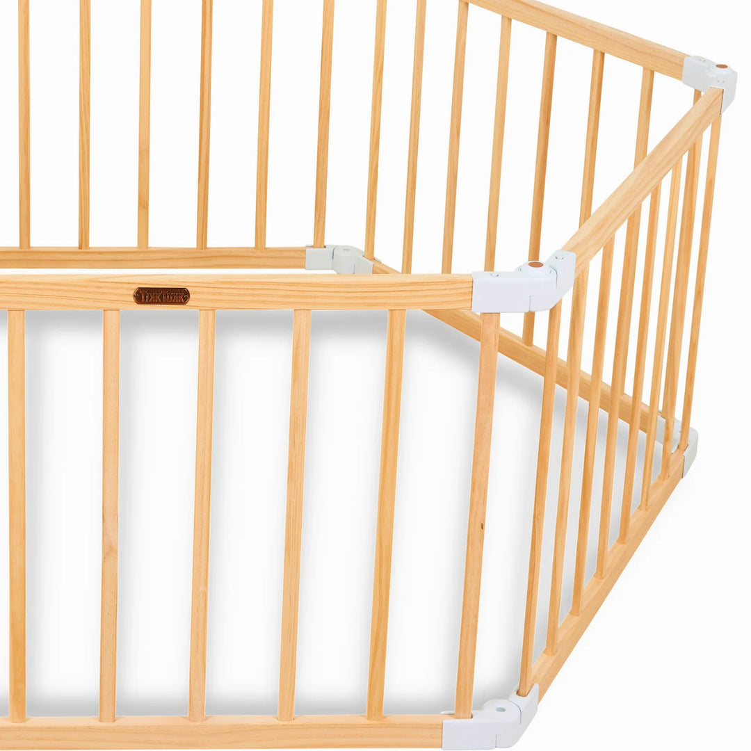 TikkTokk Little Boss Hexagonal Playpen - Natural
