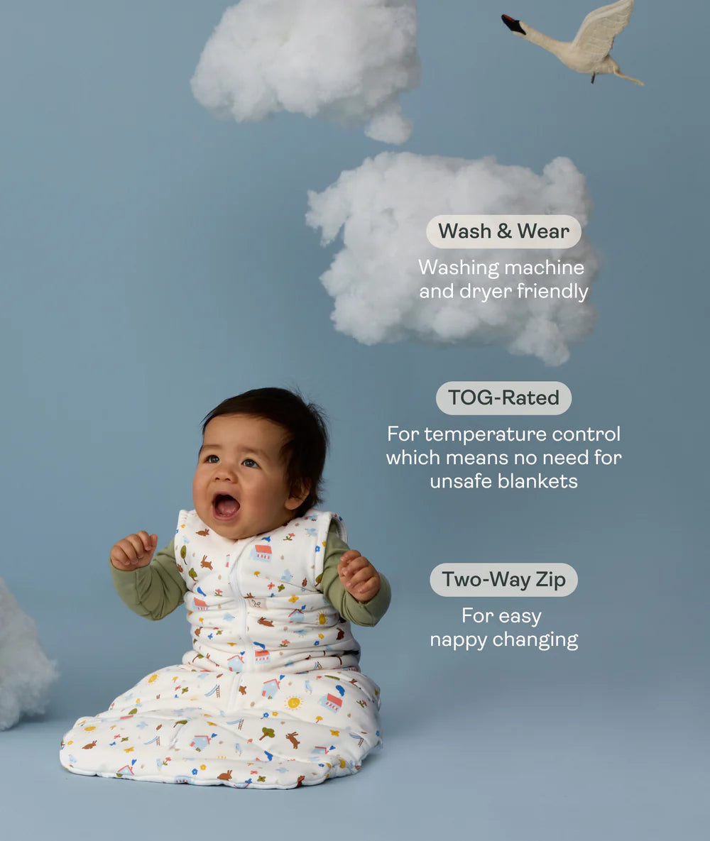 JERSEY SLEEPING BAG 2.5TOG - Daydream
