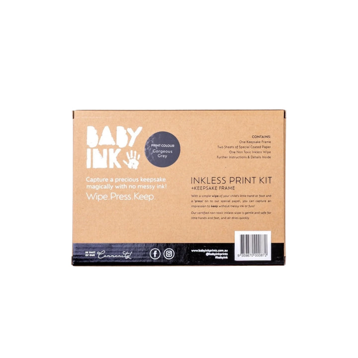 BABYink Ink-less Frame Kit - Gorgeous Grey