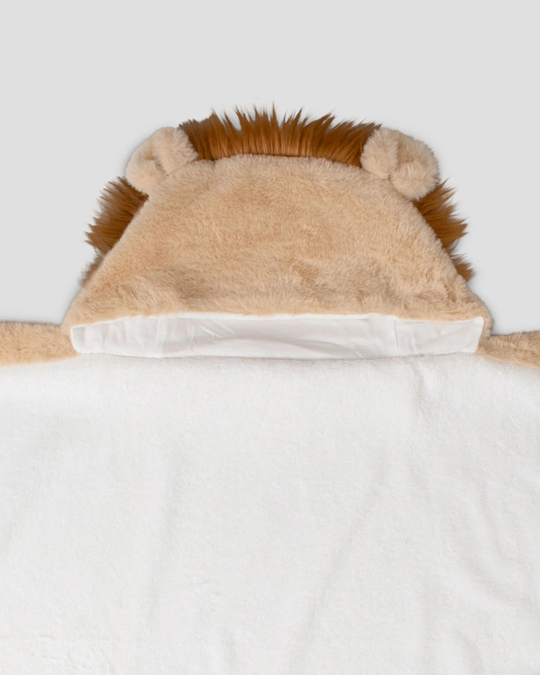 Little Linen Baby Plush Hooded Towel - Savanna Lion
