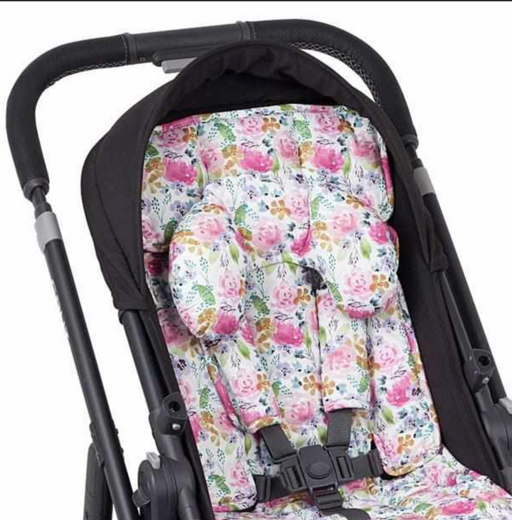 Outlookbaby 3 Piece Harness Cover Set Floral Delight