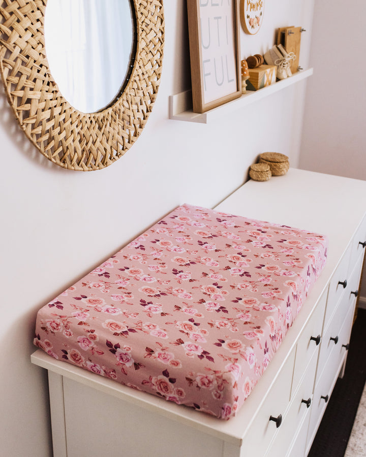 Bassinet Sheet / Change Pad Cover Blossom