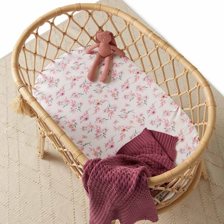Bassinet Sheet / Change Pad Cover Camille