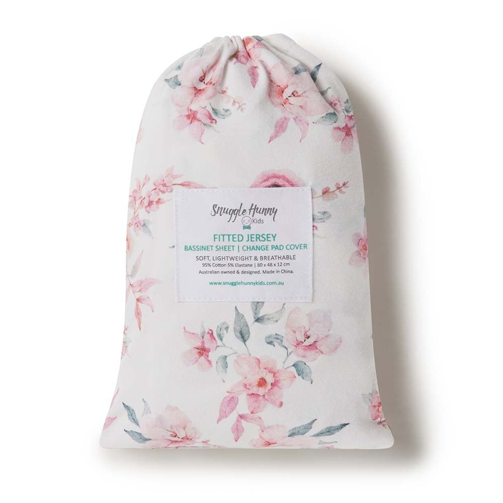 Bassinet Sheet / Change Pad Cover Camille