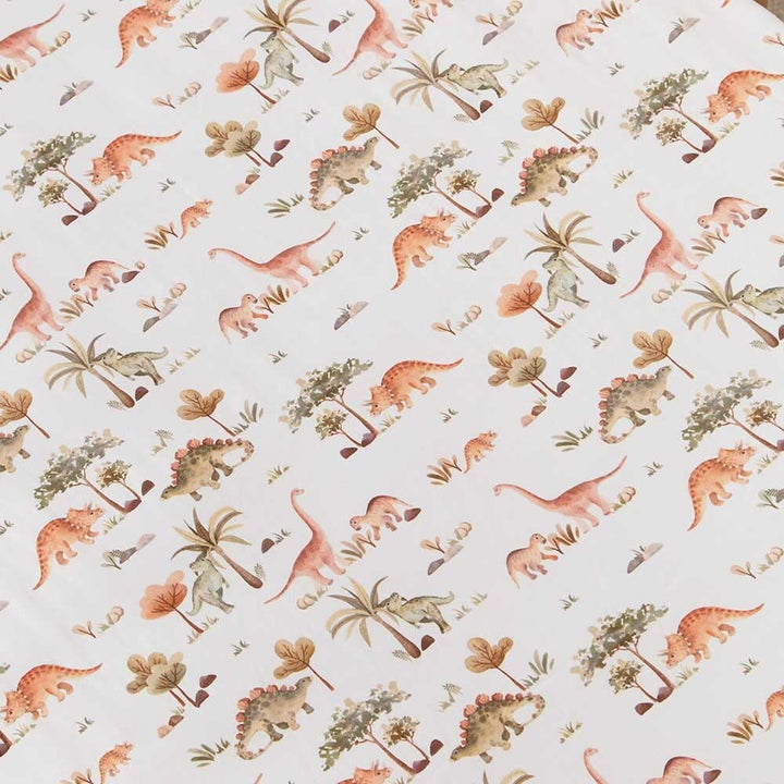 Bassinet Sheet / Change Pad Cover Dino