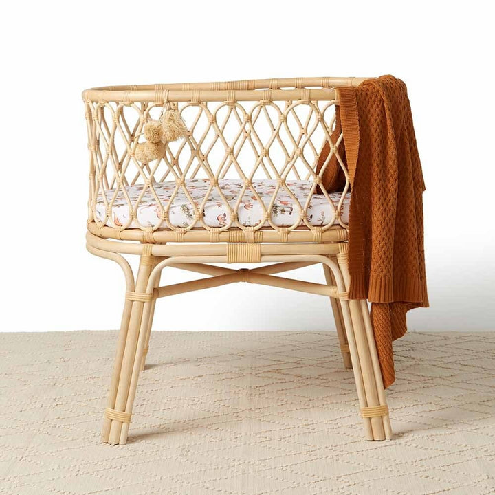Bassinet Sheet / Change Pad Cover Dino