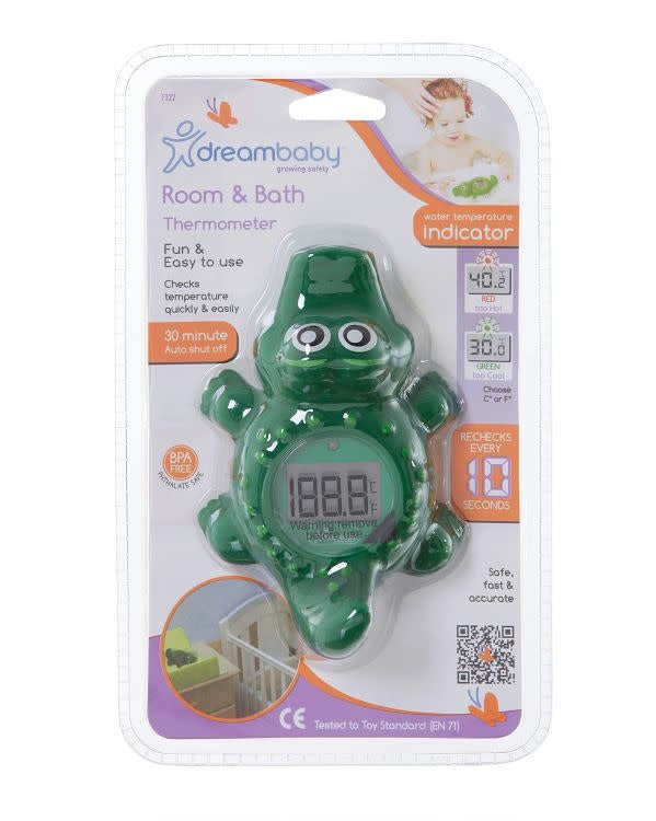 Dreambaby BATH & ROOM THERMOMETER CROCODILE(F322)