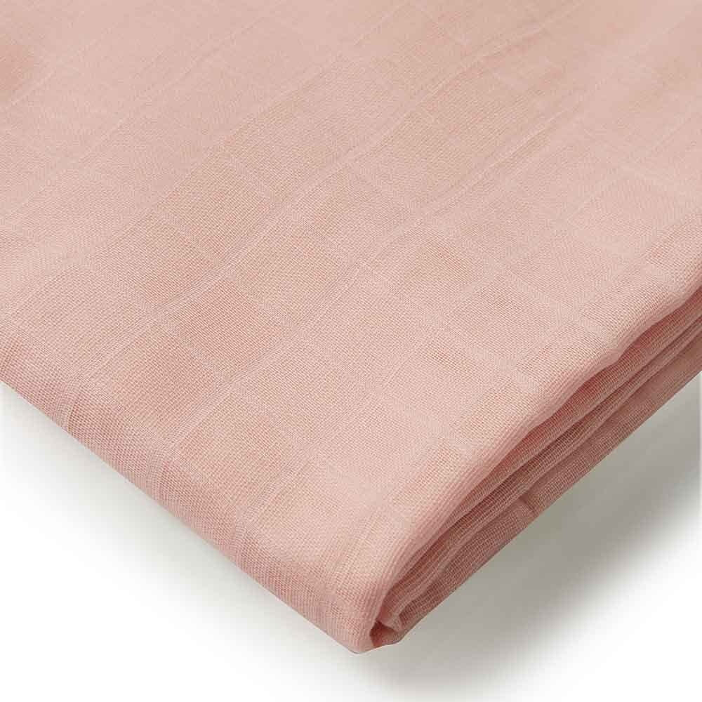 Organic Muslin Wrap Musk Pink