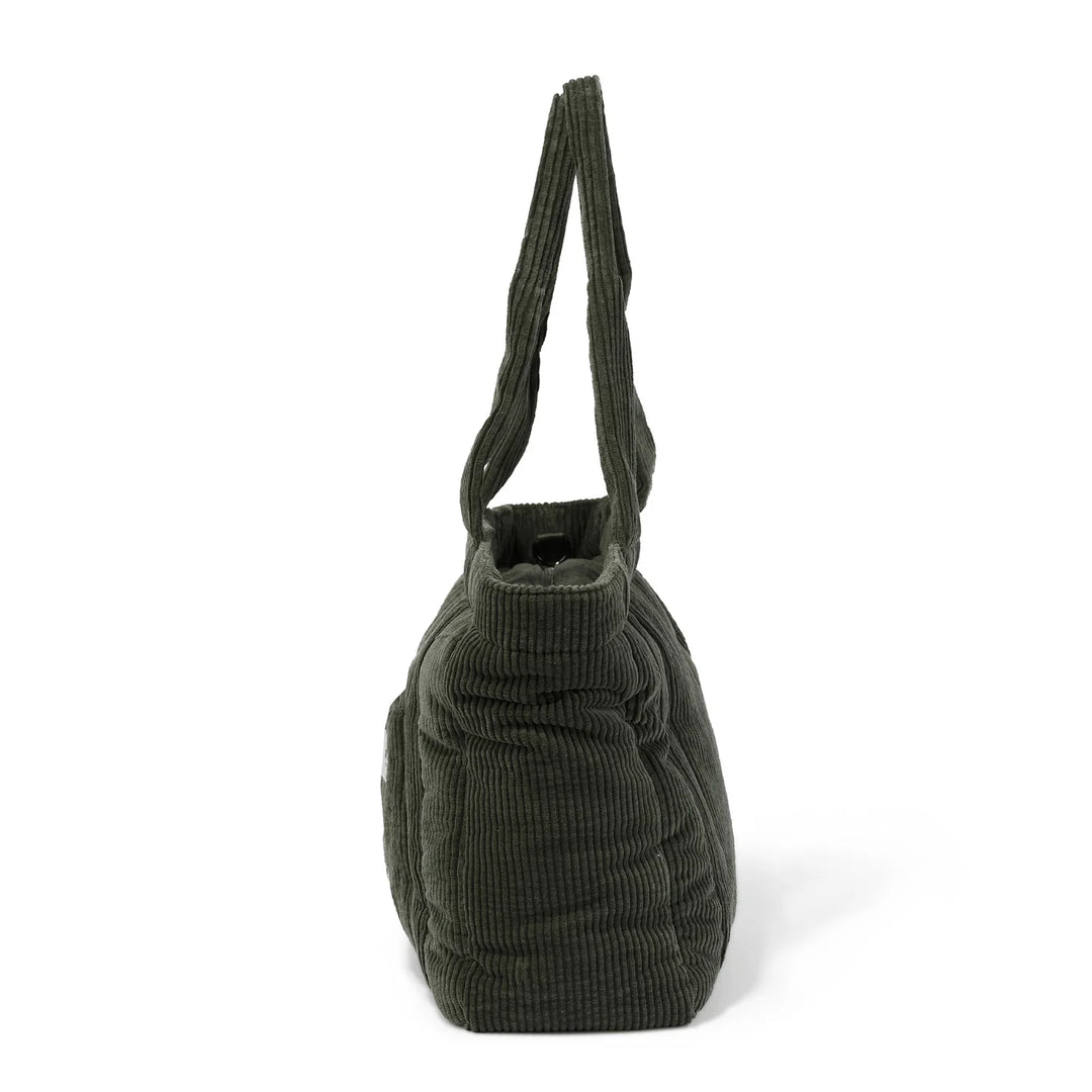 OiOi Everyday Tote - Moss Green Corduroy