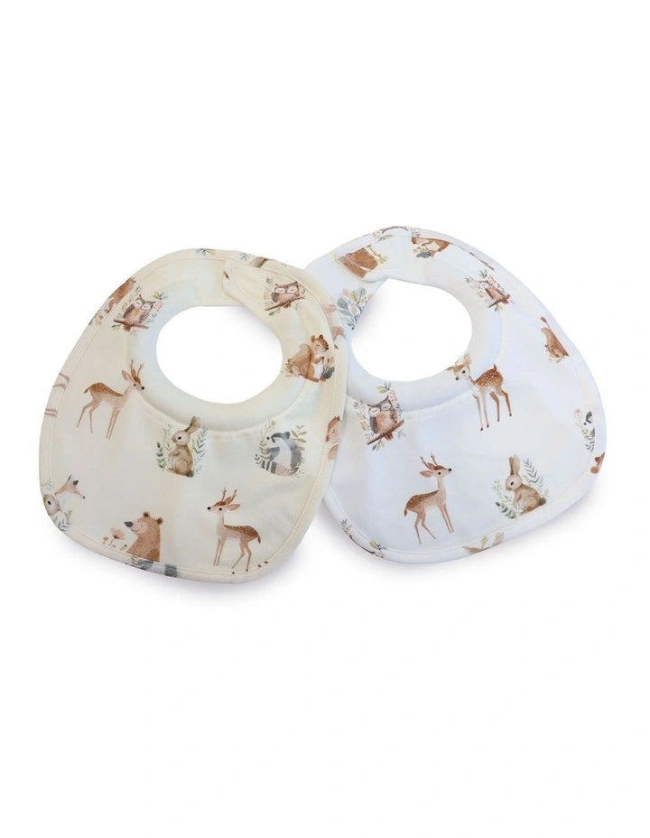 Bubba Blue ENCHANTED 2PK DRIBBLE BIBS