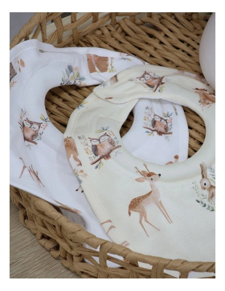 Bubba Blue ENCHANTED 2PK DRIBBLE BIBS