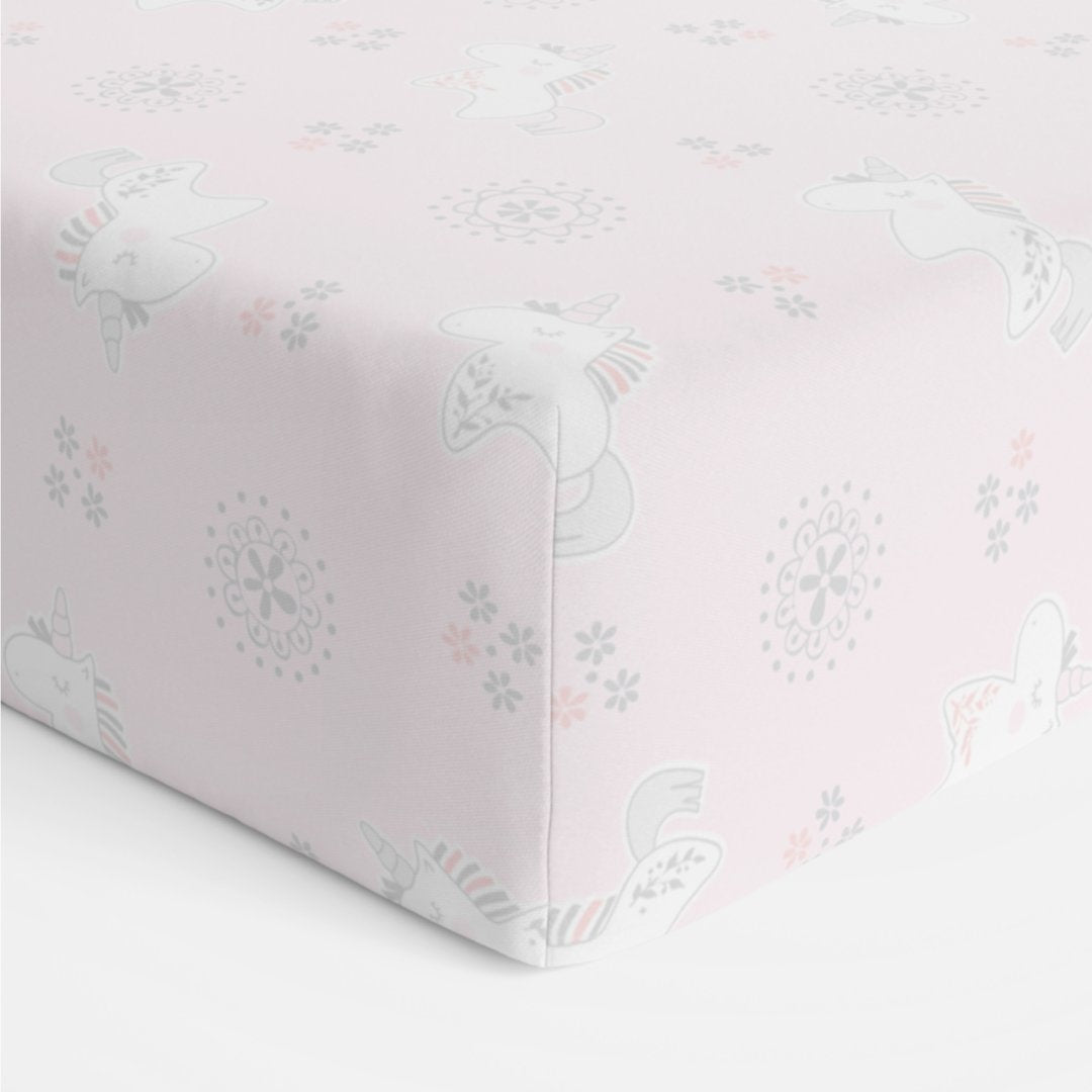 Bubba Blue Unicorn Magic Cot Fitted Sheet