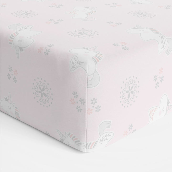 Bubba Blue Unicorn Magic Cot Fitted Sheet
