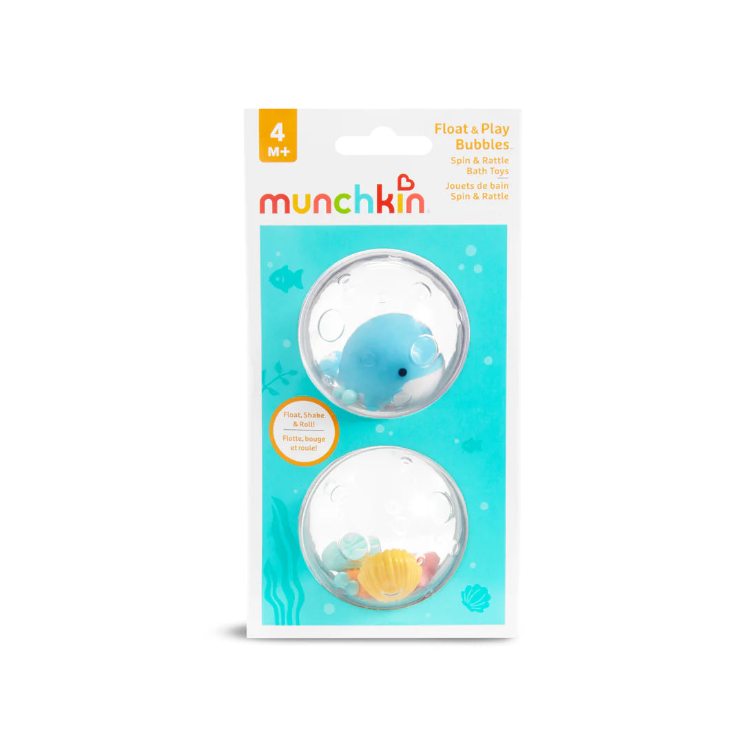 Munchkin Float & Play Bubbles (Assorted Colour Randomly Selected)