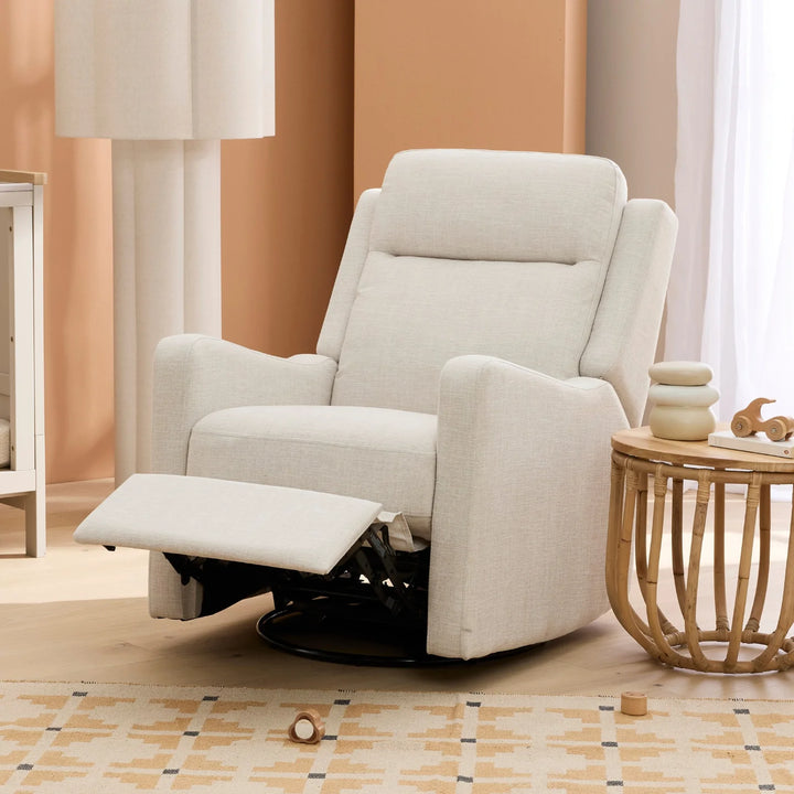 Il Tutto Henry Recliner Glider Chair in Eggshell