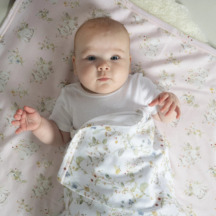 Bubba Blue Sleeping Bunny 2pk Jersey Wraps
