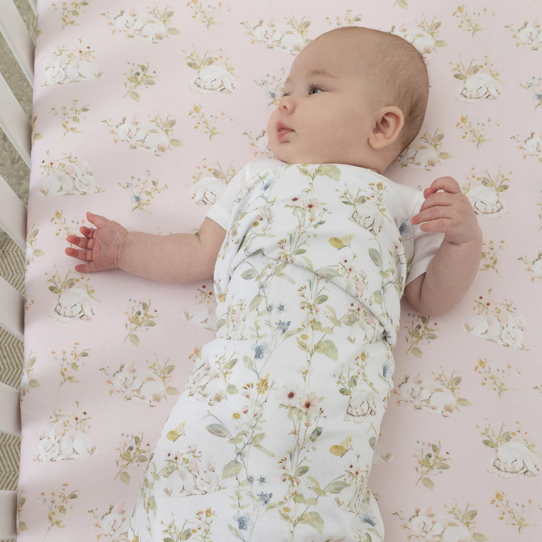 Bubba Blue Sleeping Bunny 2pk Jersey Wraps