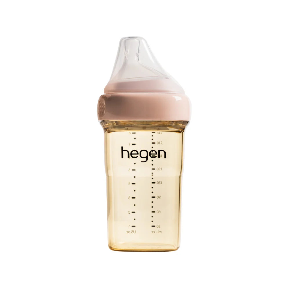 Hegen PCTO™ 240ml/8oz Feeding Bottle PPSU Pink