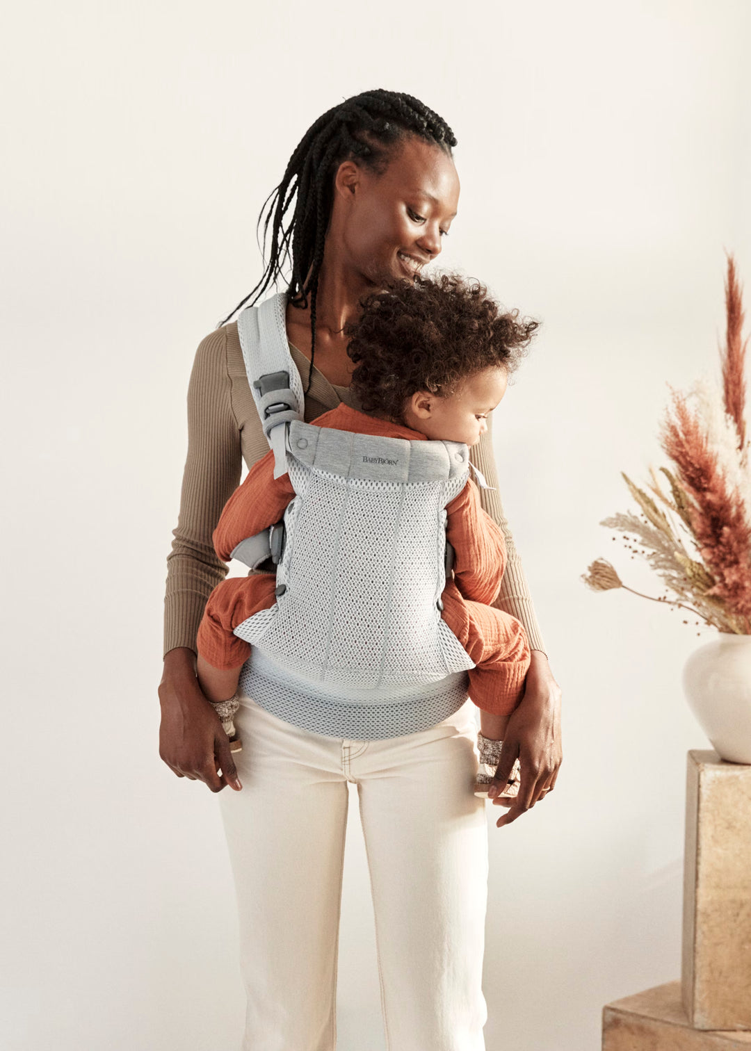 BabyBjorn Baby Carrier Harmony - 3D mesh, Silver