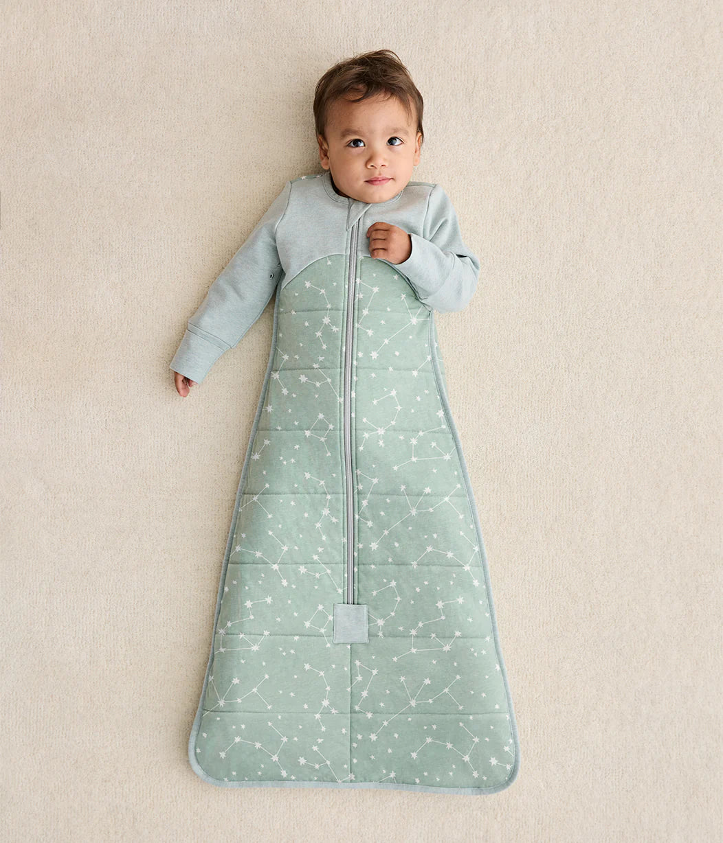 Sleep Bag 2.5T Quilted Stretch Cotton Stellar Olive