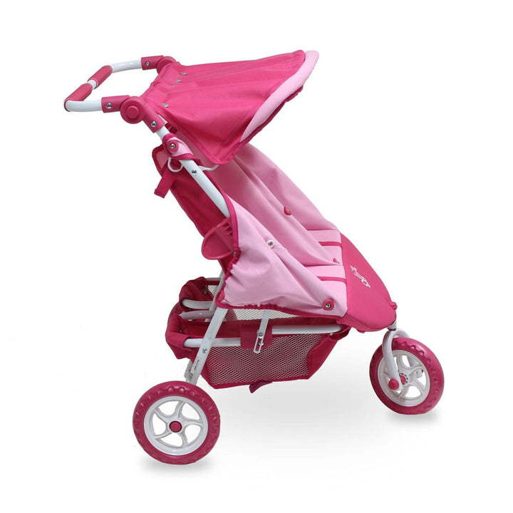 Valco Baby Mini Marathon Twin Stroller - Butterfly Pink (T9089)