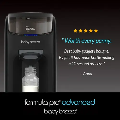 Baby Brezza Formula Pro Advanced – All Black