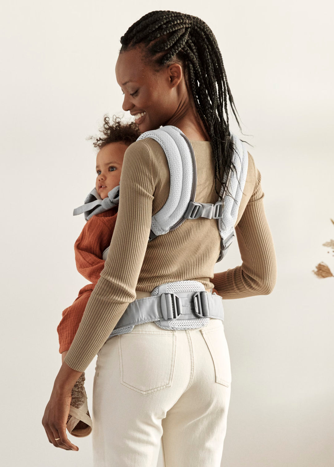 BabyBjorn Baby Carrier Harmony - 3D mesh, Silver