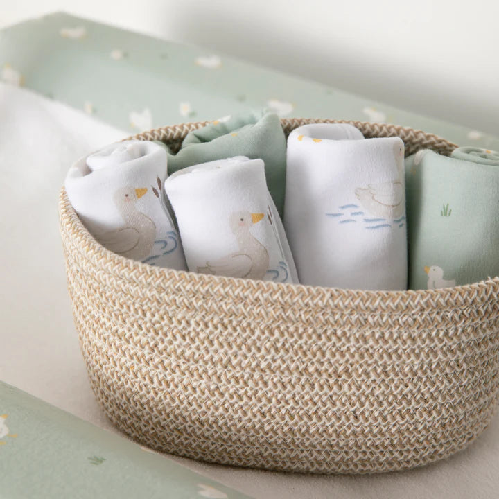 Living Textiles 3 Pack Wash cloths - Goosey Goosey