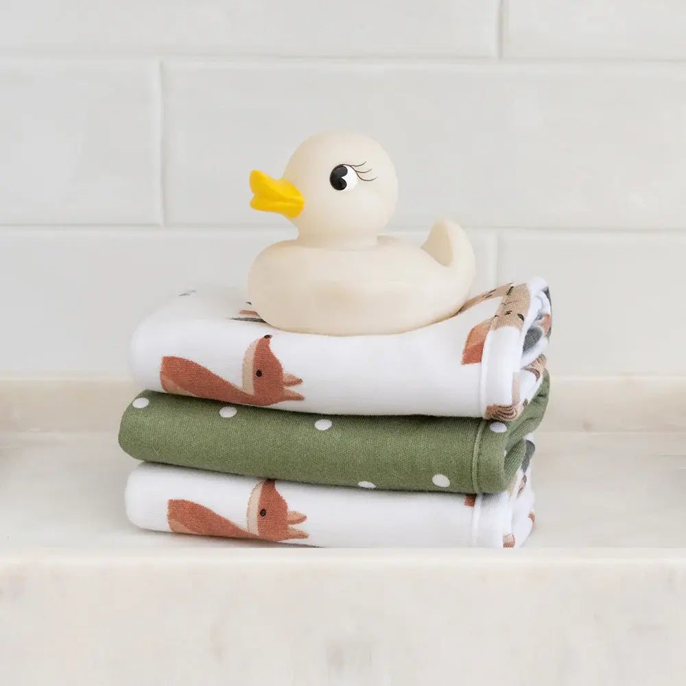 Living Textiles 3pk Washcloths - Forest Retreat