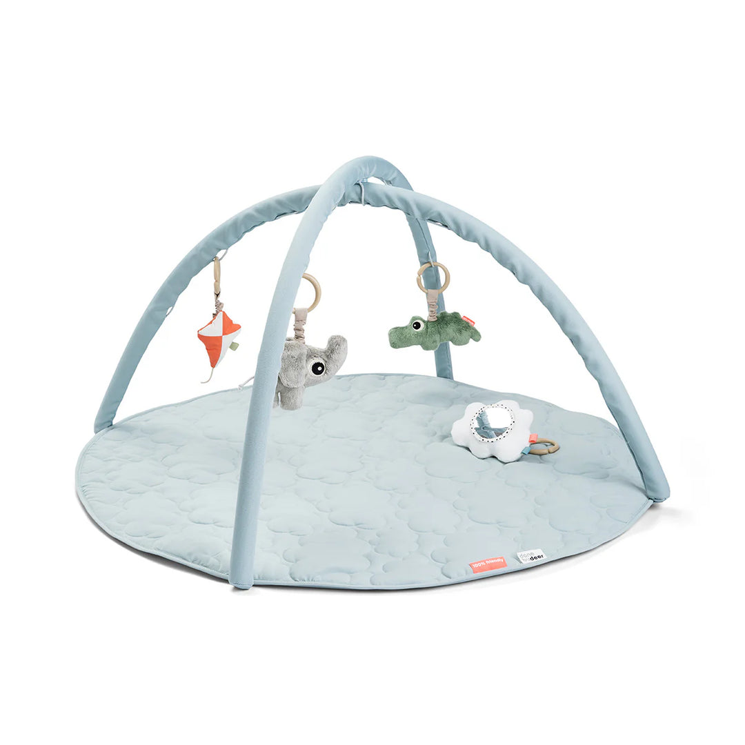 Done by Deer Activity Play Mat Playground - Blue