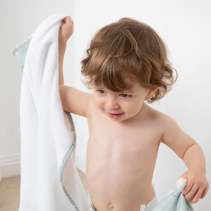 Living Textiles Hooded Towel - Goosey Goosey