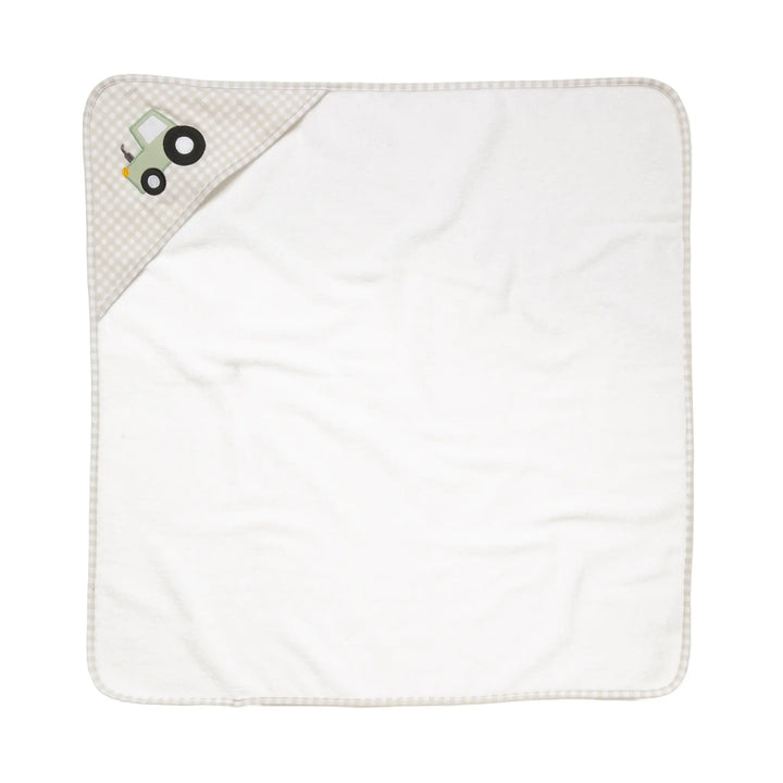 Living Textiles Hooded Towel - Tractor Ride