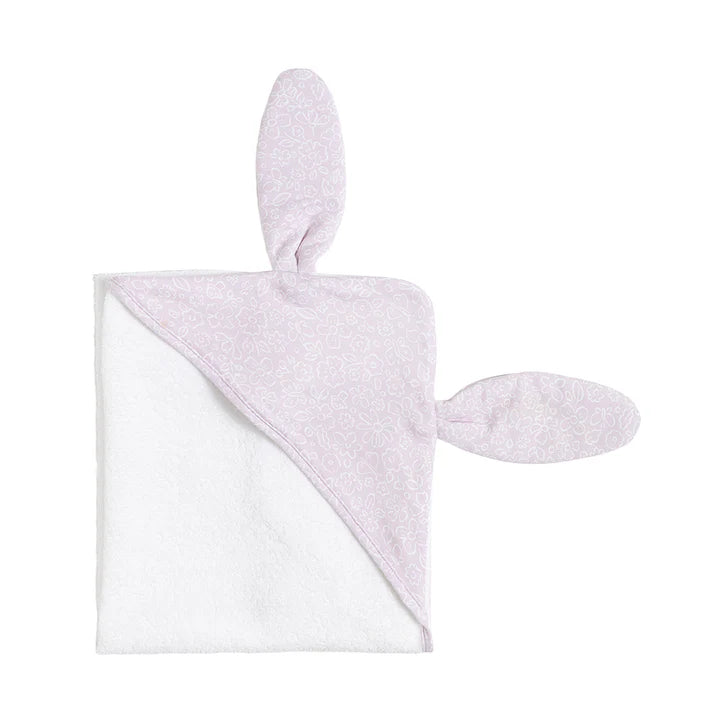 Living Textiles Organic Hooded Towel - Whimsical Wonderland