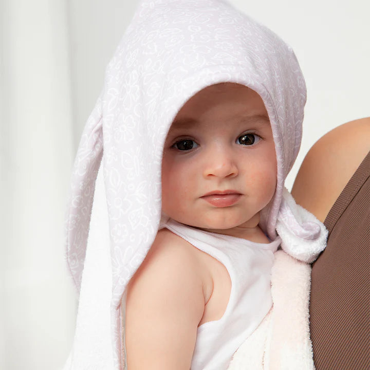 Living Textiles Organic Hooded Towel - Whimsical Wonderland