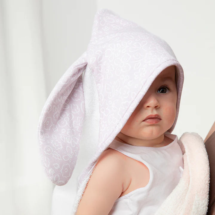 Living Textiles Organic Hooded Towel - Whimsical Wonderland