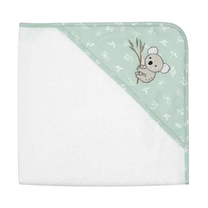 Living Textiles Organic Hooded Towel - Australiana