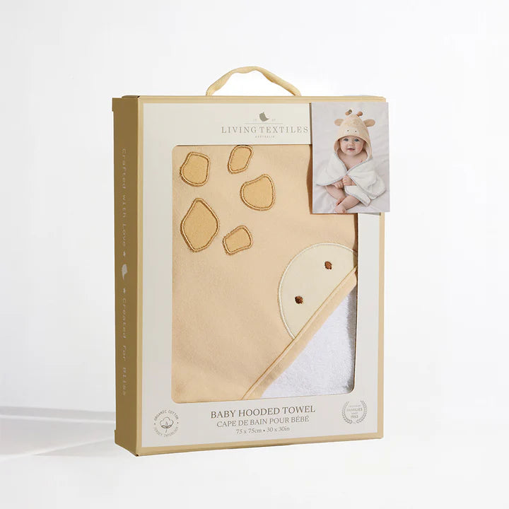 Living Textiles Organic Hooded Towel - Roam & Roar