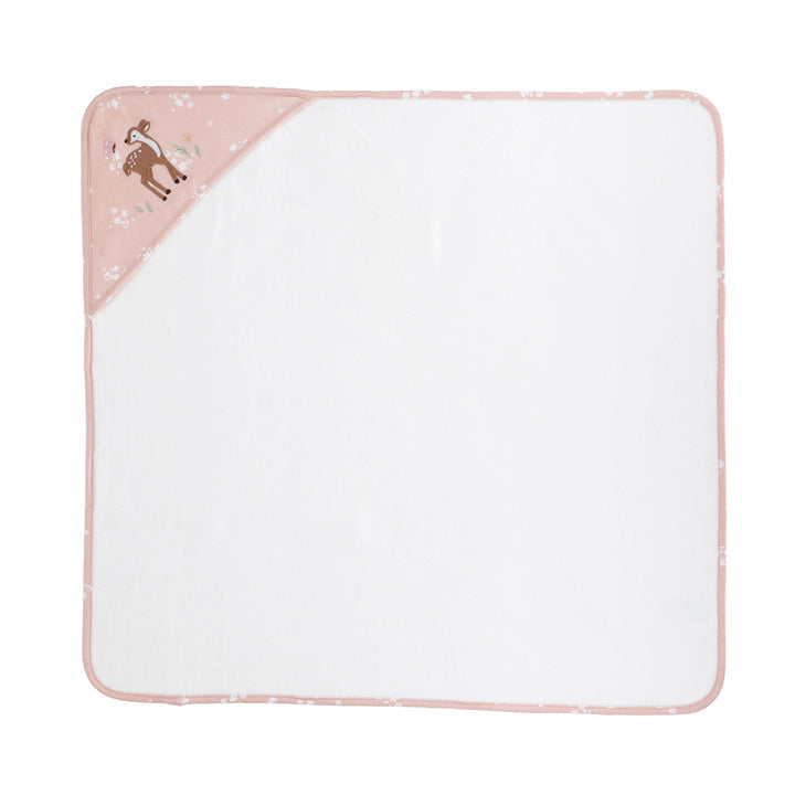 Living Textiles Organic Hooded Towel - Fawn Fables