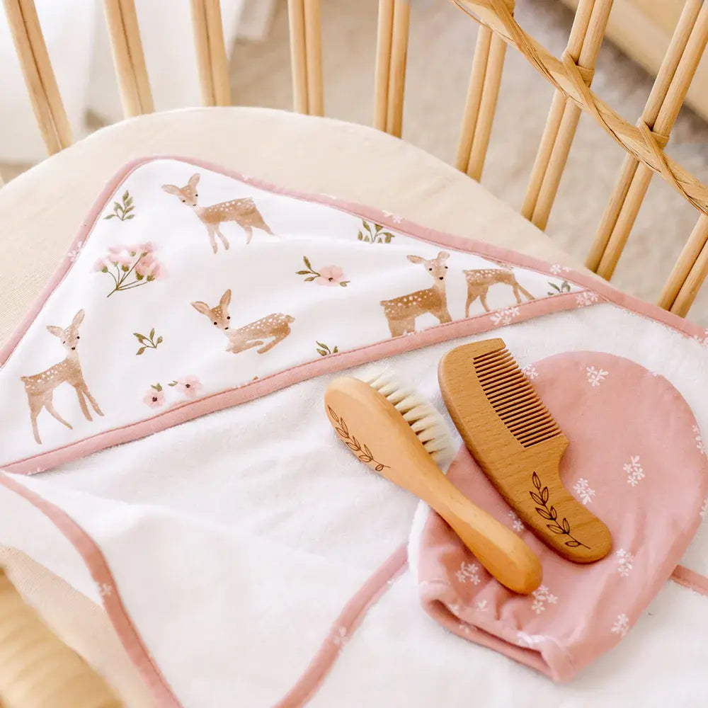 Living Textiles 4pc Baby Bath Gift Set - Sophia's Garden