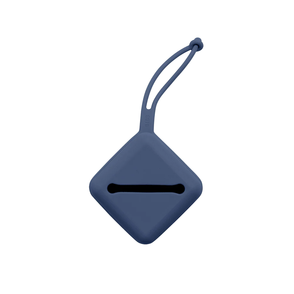 BIBS Pacifier Soft Case - Steel Blue