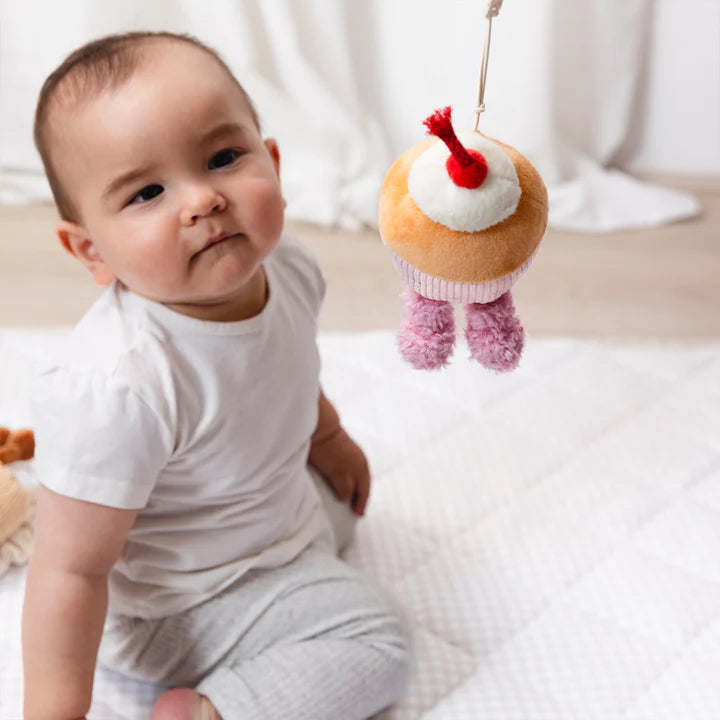 Living Textiles 2 Pack Mini Market Brunch Stroller Toys - Ice Cream & Cupcake