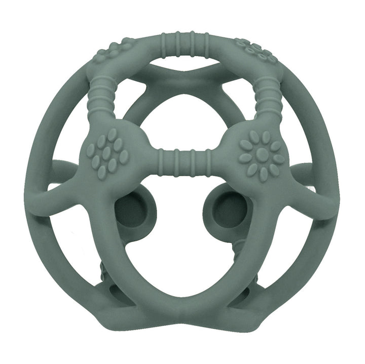 Playground Silicone Teething Ball-Sage