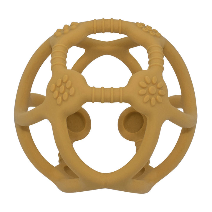 Playground Silicone Teething Ball-Sunshine