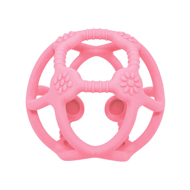 Playground Silicone Teething Ball - Light Pink