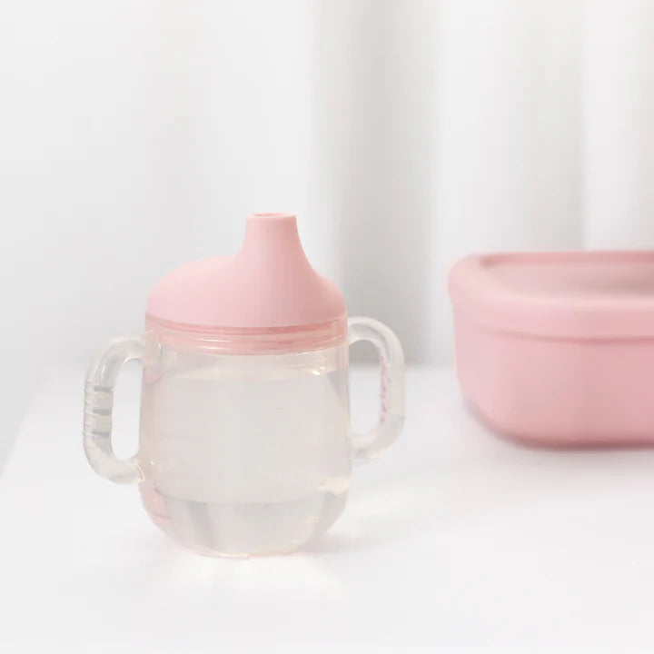 Playground by Living Textiles Silicone Sippy Cup - Light Pink