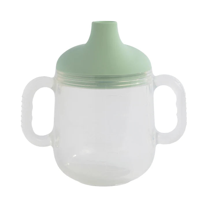 Playground by Living Textiles Silicone Sippy Cup - Light Sage